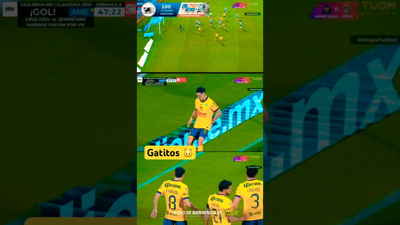 #clásicocapitalino #america vs #pumas #maximin #viral #shorts