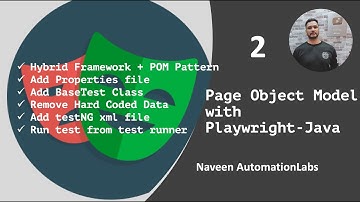 #2 - Page Object Model with Playwright & Java