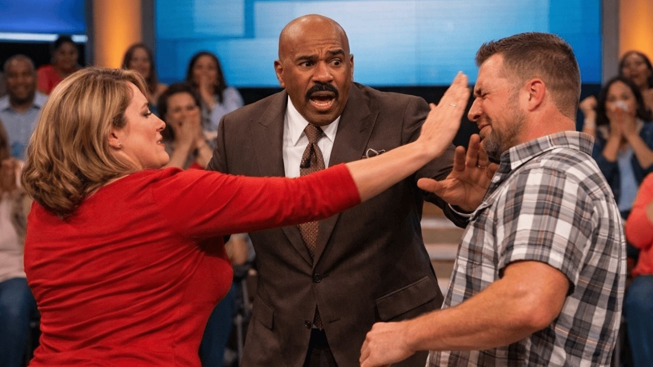 Wife SLAPS Husband After He Calls Her 