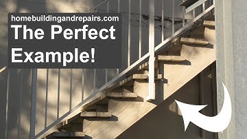 This Can Make It Difficult To Re-use Existing Stair Stringers As Patterns To Build New Stairs