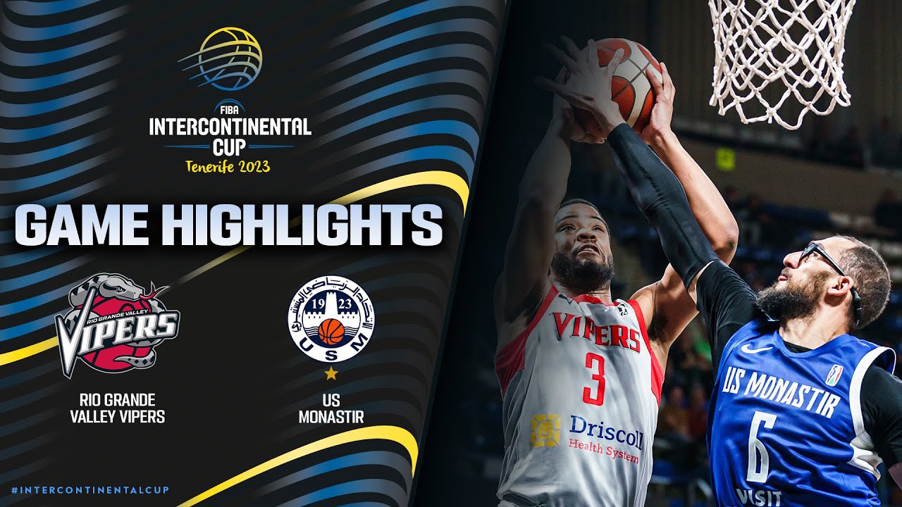 Rio Grande Valley Vipers v US Monastir | Basketball Highlights