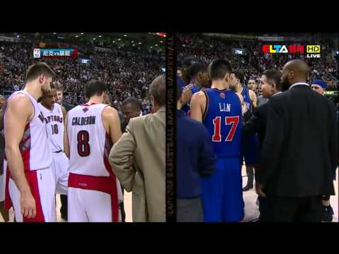 Jeremy Lin 林書豪 Knicks vs Raptors 尼克 vs 暴龍 20120215(TAIWAN) 20120214(USA) 1080p HD