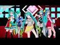 [MMD] Little Scarlet Bad Girl [Sour &amp; YYB식 매지컬 미라이 하츠네 미쿠 5인]