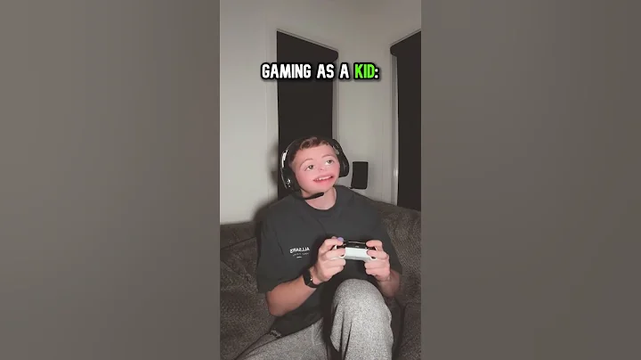 Gaming As A Kid VS Now #Shorts