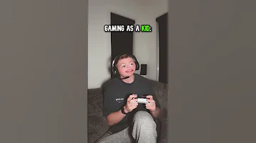 Gaming As A Kid VS Now Shorts 