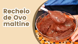 COMO FAZER RECHEIO DE OVOMALTINE | MARRARA BORTOLOTI