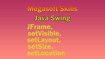 Frame create in java swing[ Part-2 ]in Hindi /English