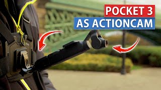 DJI Pocket 3 as Actioncam Cycling in London