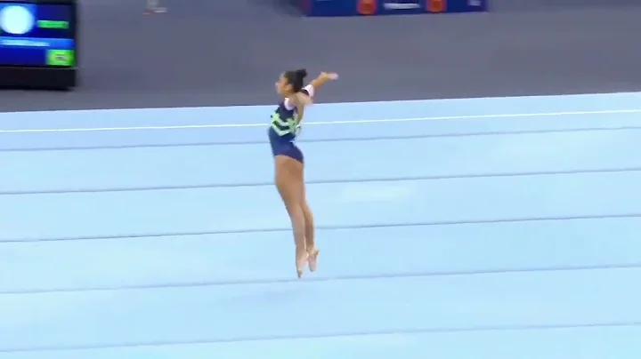 Julia Soares BRA - Floor @ Baku 2022