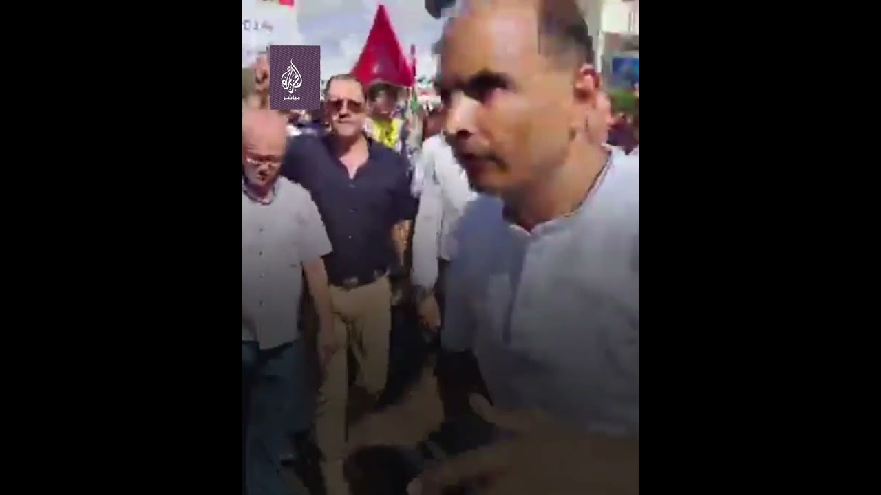 في تونس.. مظاهرة داعمة لفلسطين