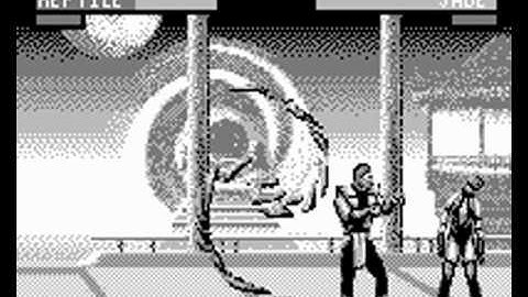 Mortal Kombat Trilogy - Tiger Game.Com - Reptile - Friendship