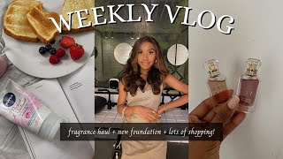 Life in Lagos #29: shopping HudaBeauty, fragrance haul, filming, new ISP, and more! #Vlogtober