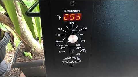 Traeger Grill Problems with temp control