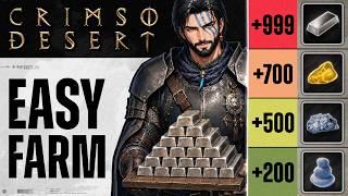 EASY Unlimited Platinum! BEST Brimstone, Mercury, Rubber & Holy Water Farming - Crimson Desert 1.8.0