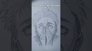 how to draw higuruma hiromi #shorts #art #sketchful #jjk #gojo #anime #animeart #sketchings #drawing