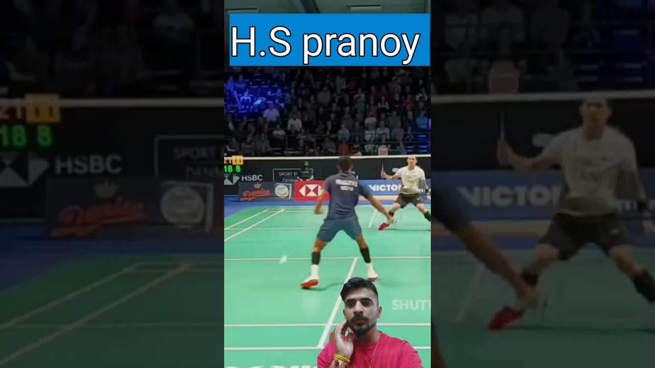 H.S pranoy craziest🤯💥 fastest defensive match  