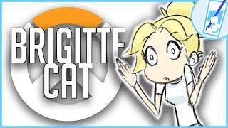 Brigitte Is Useless - Overwatch Comic Dub | IceTeaComics Blue