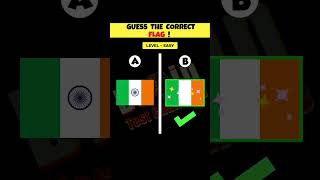 Guess Challenge: Guess The Correct Flag! | Guess Puzzles for IQ Test #shorts#paheliyan#viral