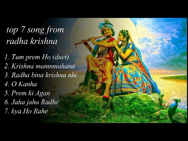 Top 7 Song From Radha Krishna //Radha Krishna Serial // Best Krishna bhajan/#sumellika class=