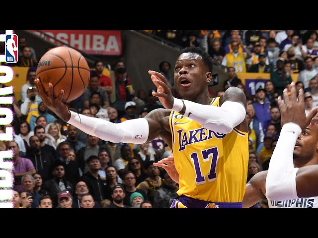 Highlight] Dennis Schroder puts the Lakers up 3 with 1.4 to go vs