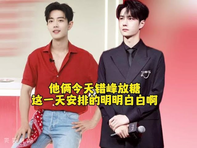 糖太多了!俩人配合的真好啊! #博君一肖 #王一博肖战