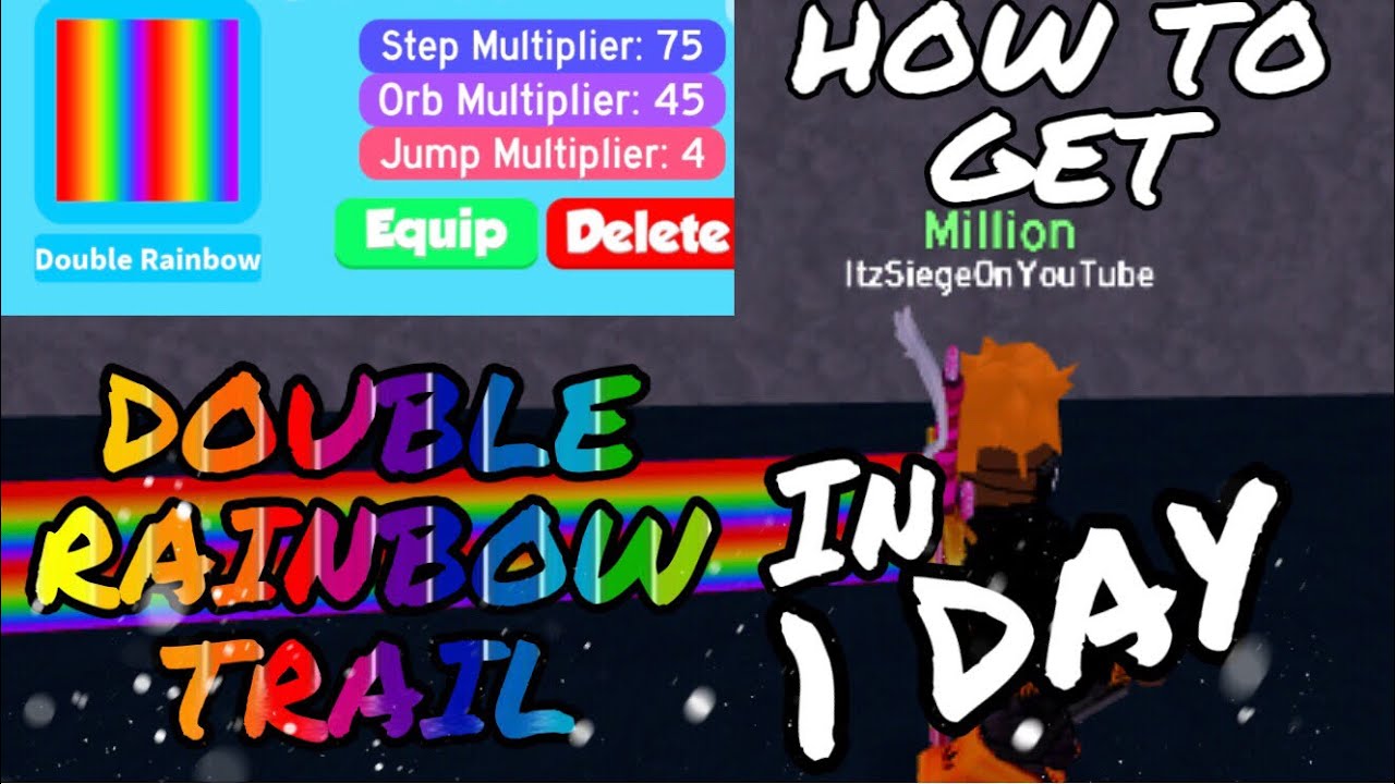 How To Get Double Rainbow Trail In Speed City Roblox In One Day Youtube - all admin speed city simulator codes speed city roblox admin update 5 roblox