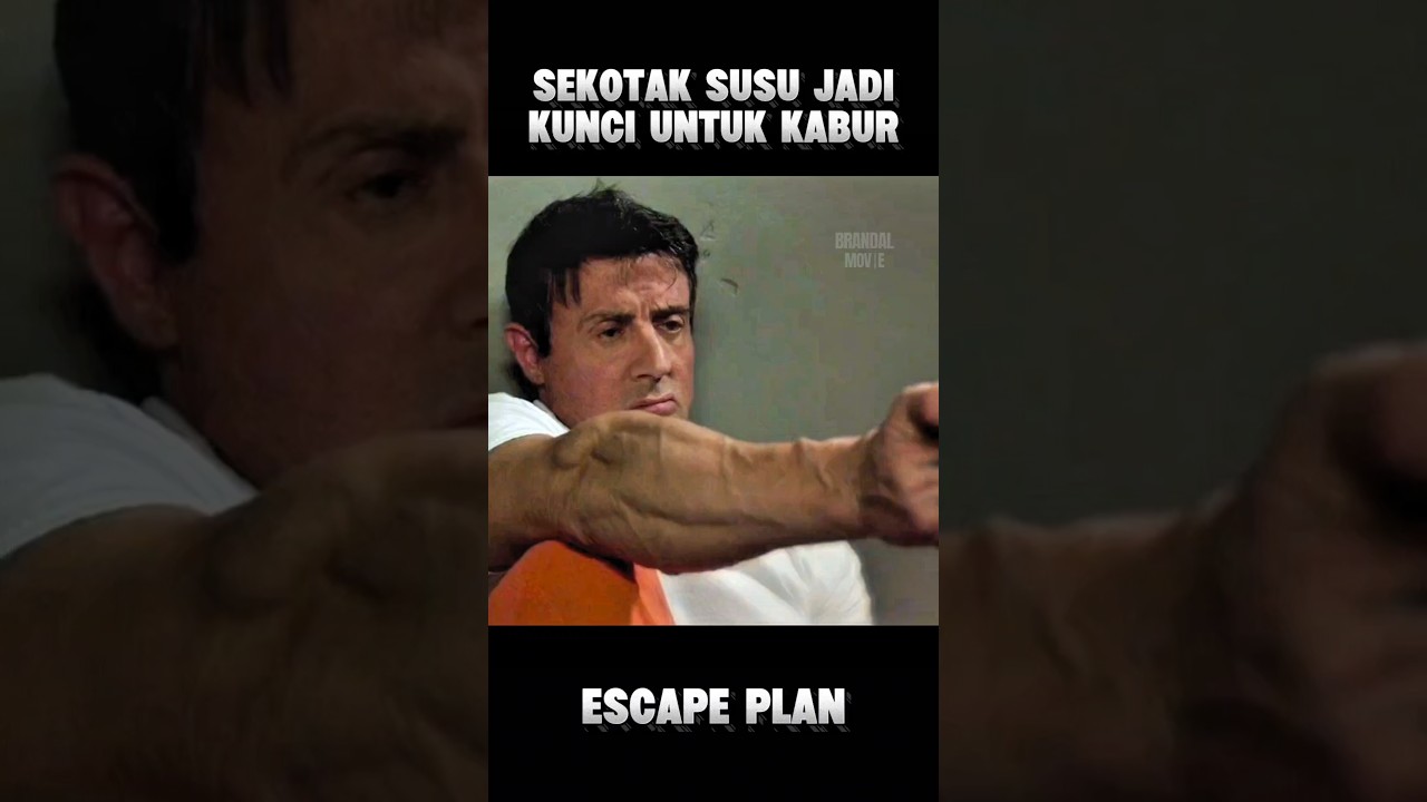 Sekotak Susu Jadi Kunci Untuk Kabur Dari Penjara‼️#cuplikanfilm
