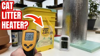 Heat Your Greenhouse With Cat Litter || 5 Great Methods