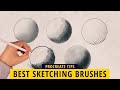 TOP 5 Best Default Sketching Brushes in Procreate