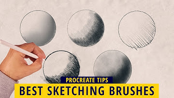 TOP 5 Best Default Sketching Brushes in Procreate
