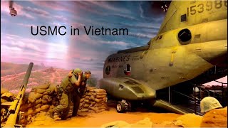 Immersive Vietnam War Exhibit at the USMC Museum in Triangle, Virginia