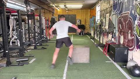 Lateral Bound Box Jump