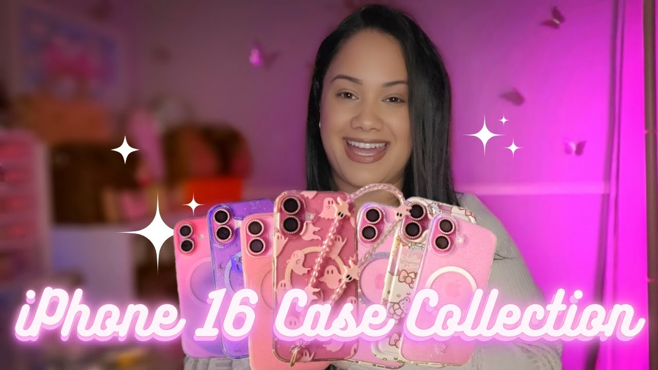 Моя коллекция милых чехлов для iPhone 16 #iphone16