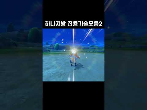 하나지방 전설 전용기술모음2