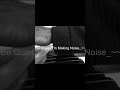 Be Quiet I'm Making Noise _Im2LyriCal_ Episode1 #shortsfeed #subscribe  #lofi #musicproducer #reels