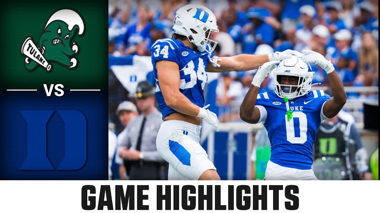 Tulane vs. Duke Game Highlights | 2026 ACC Football