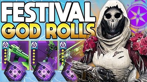 NEW FESTIVAL OF THE LOST Weapons Will Have INSANE Perk Combinations! FREE God Rolls! | Destiny 2