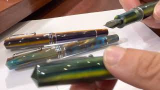 The new Leonardo MZero Grande 2.0 steel elastic fine cursive nib and Fude!!! screenshot 4