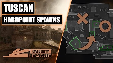 TUSCAN HARDPOINT SPAWNS! - Vanguard CDL TIPS AND TRICKS