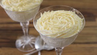 3Ingredient White Chocolate Mousse Recipe