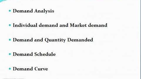 Demand Analysis (Business Economics)-NET Commerce,Management