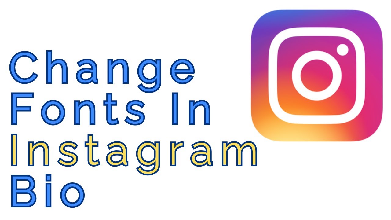 How To Change The Fonts In Your Instagram Bio YouTube