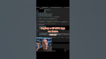 Deploy a C# MVC App on Azure (Part 2.5)