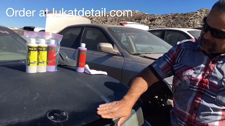 Best Car Polish for Old Clear Coat Lukat Fix It