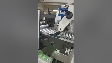How to save labor costs of IML rotary die-cutting machine+Auto stacker (in-mold label auto stacking