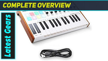Worlde 25 Key Tuna Mini: Portable MIDI Powerhouse