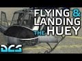 Flying & Landing the Huey in DCS