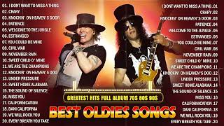 The Best Oldies Songs Of All Time - Greatest Hits 70s 80s //Guns N' Roses, Aerosmith, Queen, #music