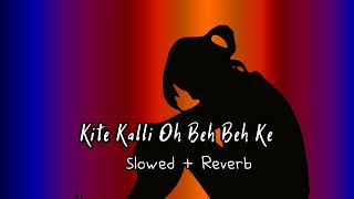 Kite Kalli Oh Beh Beh Ke {Slowed + Reverb} Maninder Buttar |  Another Sad Night