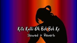 Kite Kalli Oh Beh Beh Ke {Slowed   Reverb} Maninder Buttar |  Another Sad Night